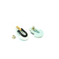 Deco S Stone Mirror Drop Earrings