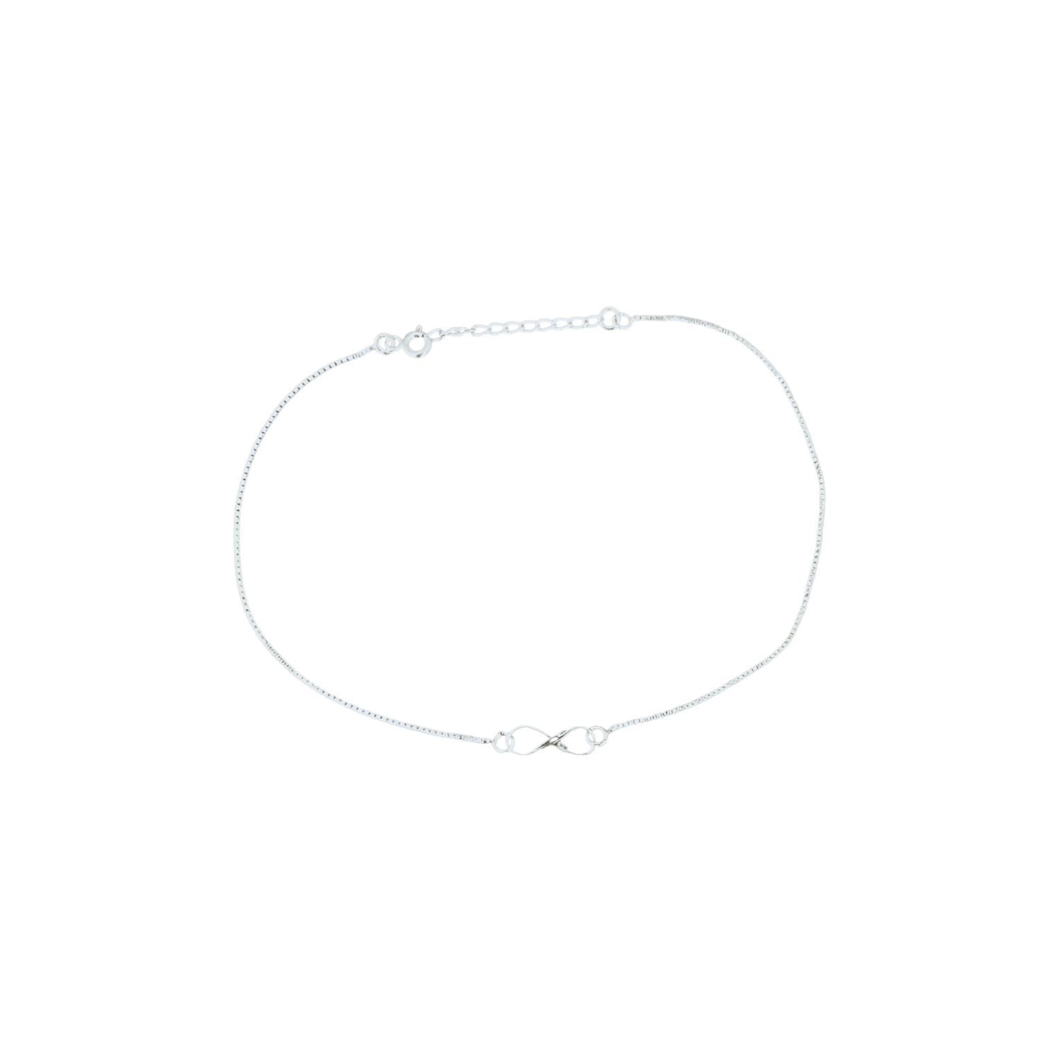 Infinity Anklet Silver - Neena Jewellery 