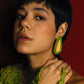 Frua Green Earrings