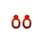 3-1 Kit Stone Hoops And Pendant Earrings