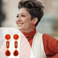 3-1 Kit Stone Hoops And Pendant Earrings