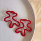 Seiva Red Earrings - Neena Jewellery 