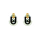 Deco S Stone Mirror Drop Earrings
