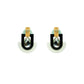 Deco S Stone Mirror Drop Earrings